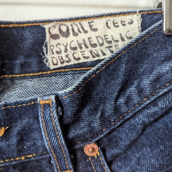 COME TEES by Sonya Sombreuil Forbidden Zone jeans - Picture 2 of 10